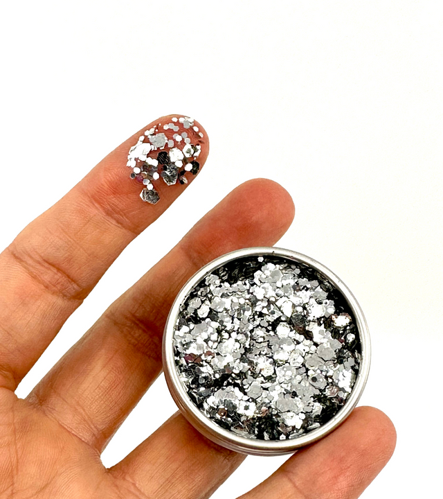 Robot Radiance - loose biodegradable glitter mix
