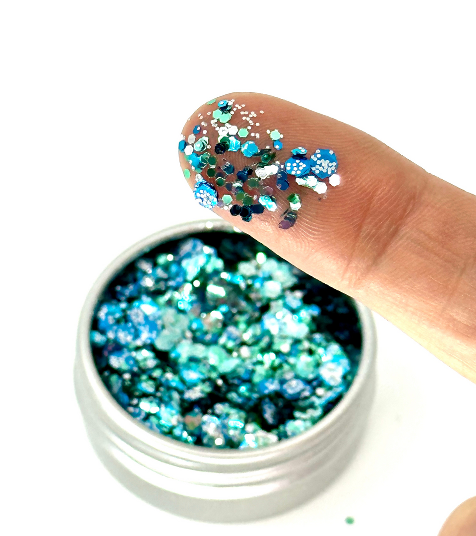 Deep Ocean - loose biodegradable glitter mix