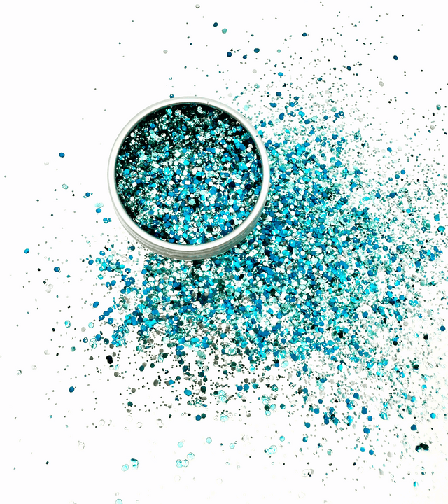 Deeper Ocean - fine loose biodegradable glitter mix