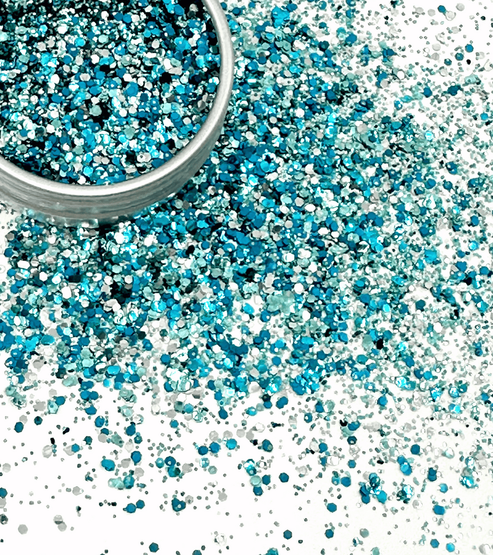 Deeper Ocean - fine loose biodegradable glitter mix