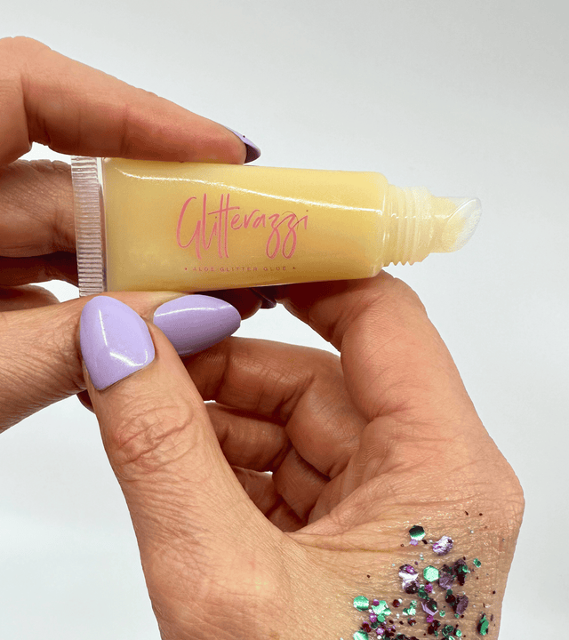 Velvet Wax Glitter Glue | Refillable Recyclable Plastic Tube