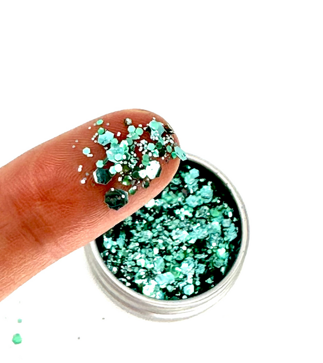 Mermaid Jade - loose biodegradable glitter mix | OUT 😞 BACK SOON