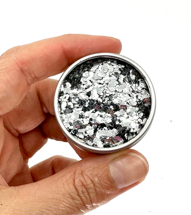 Robot Radiance - loose biodegradable glitter mix