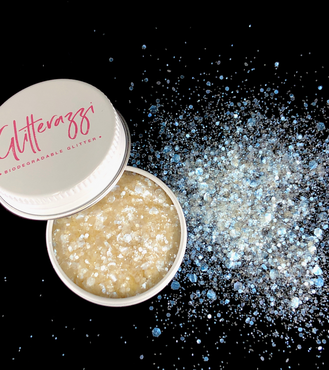 Kaleidoscopic Kitsune - iridescent plastic-free bioglitter mix
