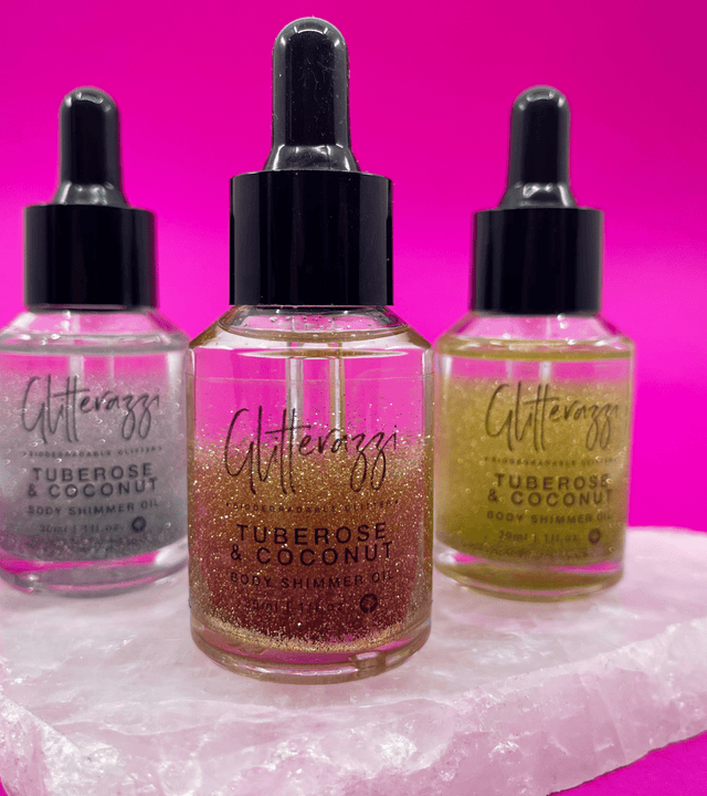 Liquid Shimmer - Silver | Coconut Oil & Tuberose