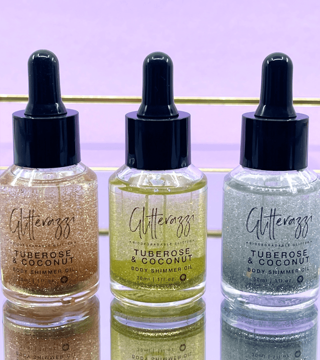 Liquid Shimmer - Silver | Coconut Oil & Tuberose