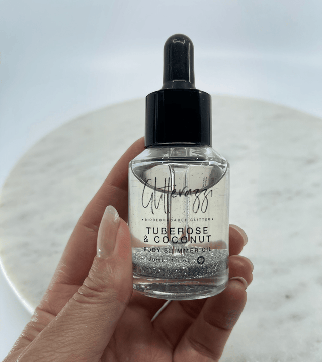 Liquid Shimmer - Silver | Coconut Oil & Tuberose