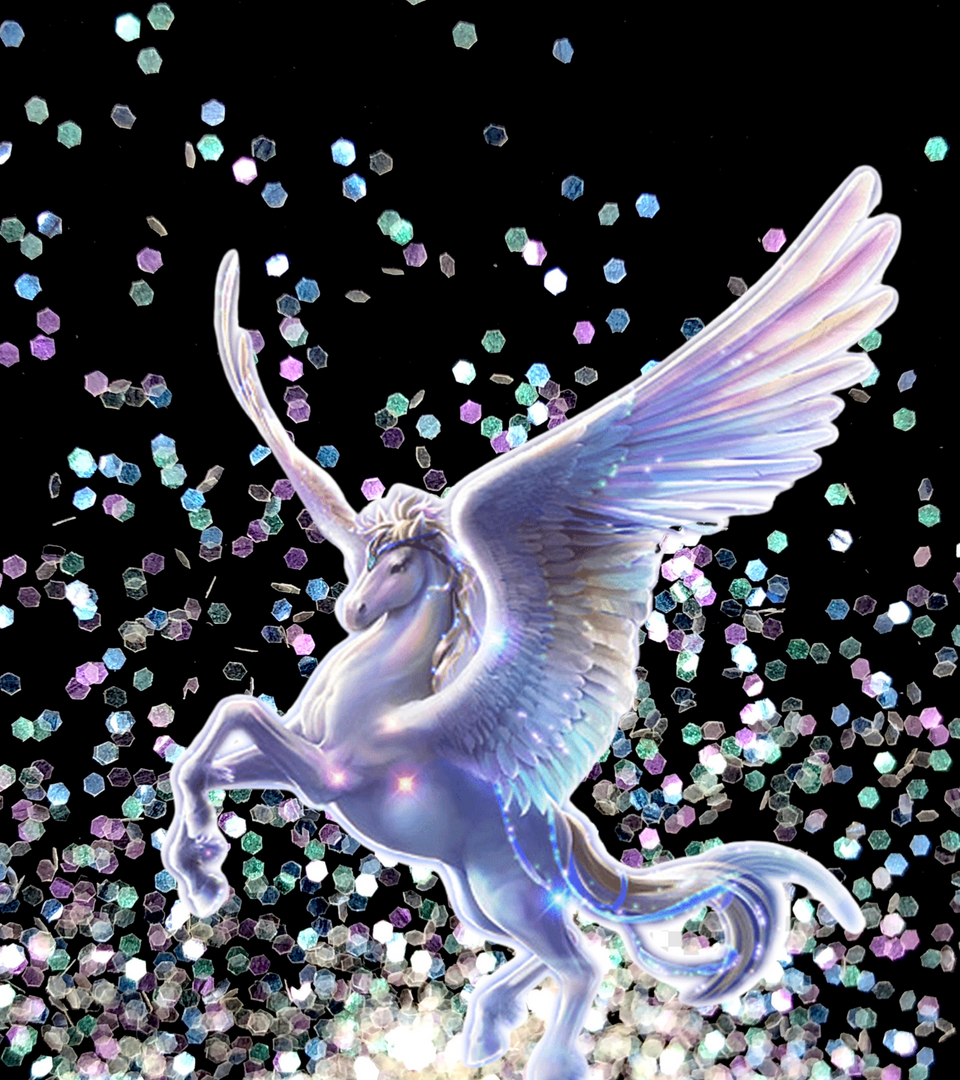 Pearlescent Pegasus  - iridescent plastic-free bioglitter mix
