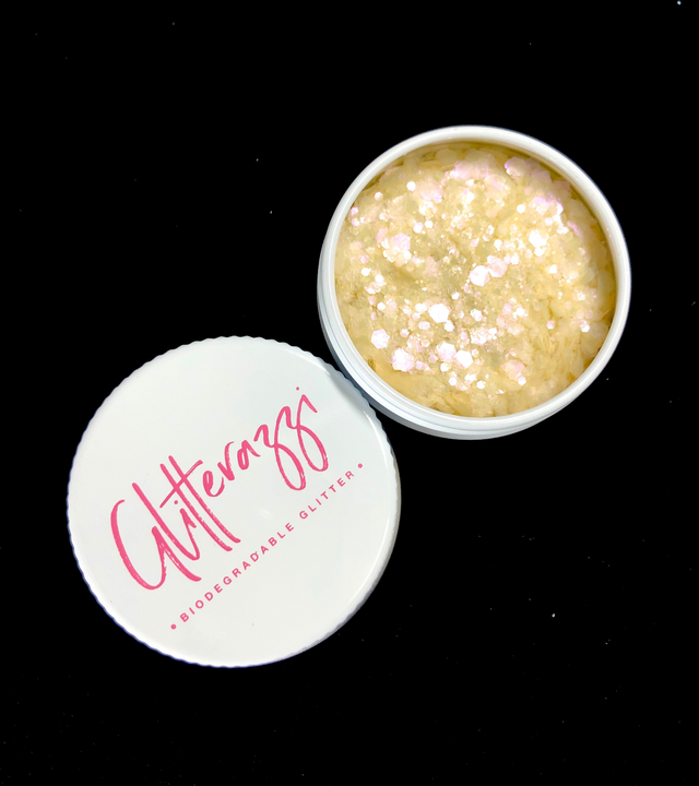 Phosphorescent Falkore - iridescent plastic-free bioglitter mix