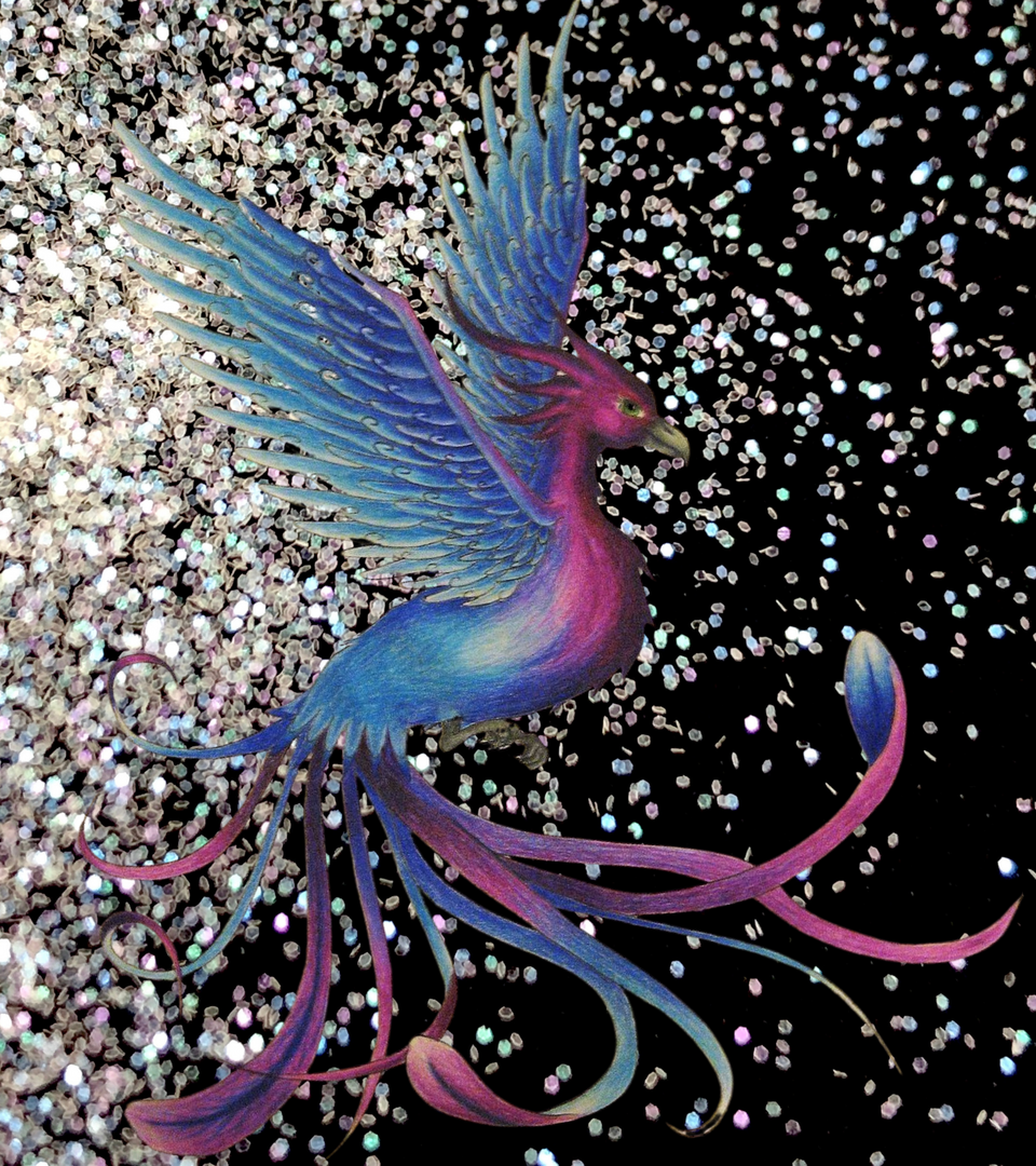 Prismatic Phoenix - iridescent plastic-free bioglitter mix