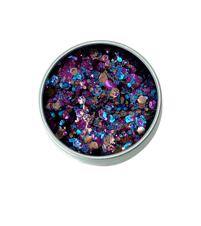 Tribal Wolf - loose biodegradable glitter mix
