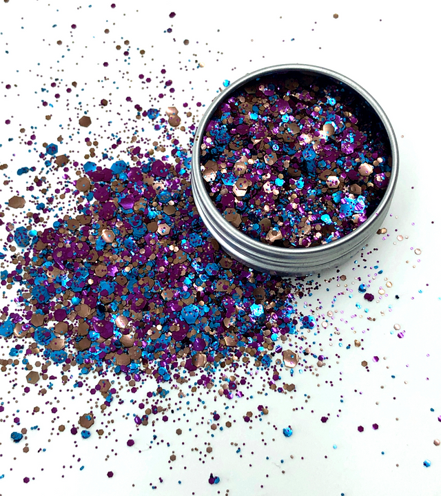 Tribal Wolf - loose biodegradable glitter mix