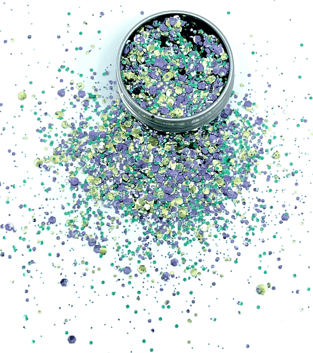 Violet Nymph - loose biodegradable glitter mix