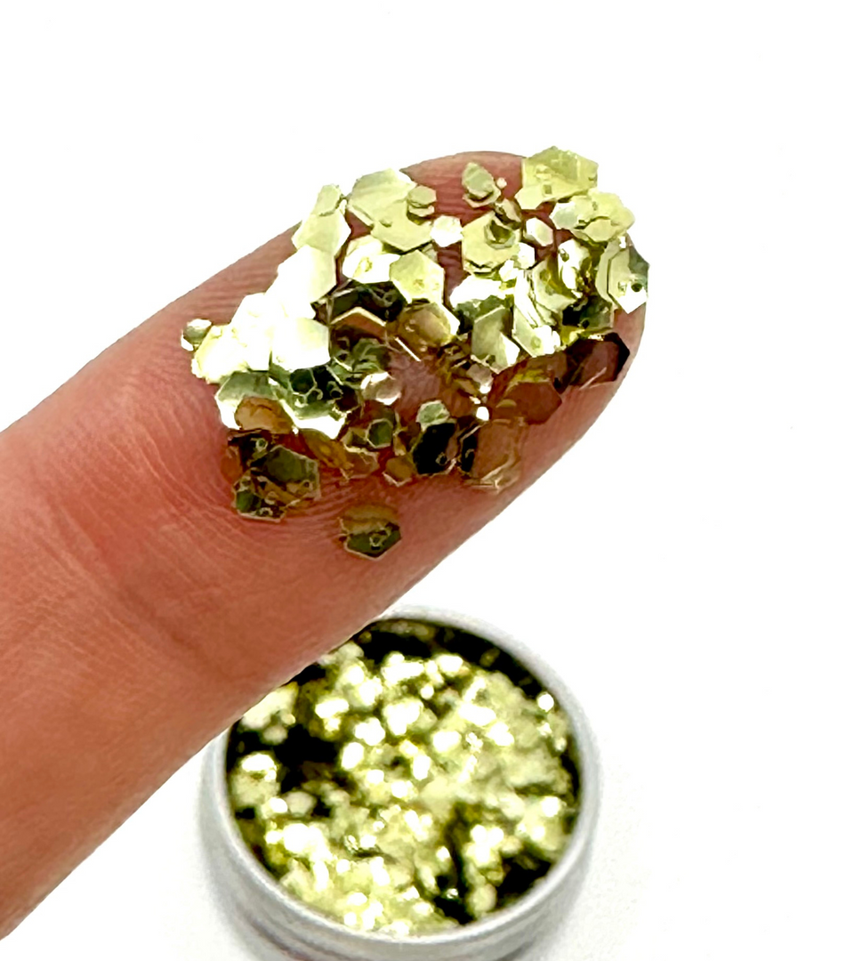 All That Glitters - loose biodegradable gold glitter mix