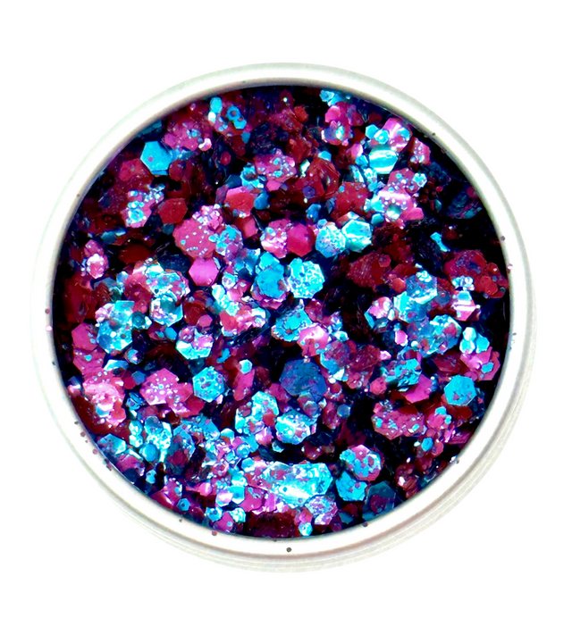 Galaxy Kat - loose biodegradable glitter mix