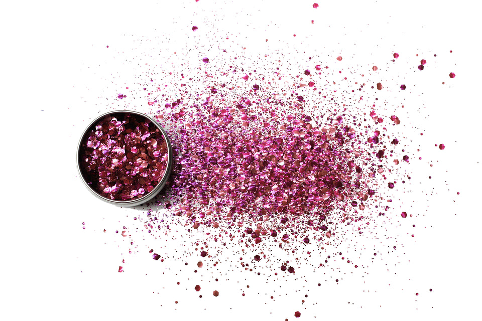 All The Pinks - loose biodegradable glitter mix - Glitterazzi Biodegradable Eco-Friendly Glitter