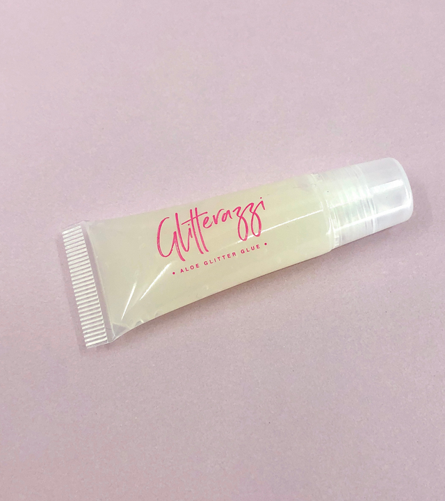 Aloe Glitter Glue | Refillable Recyclable Plastic Tube