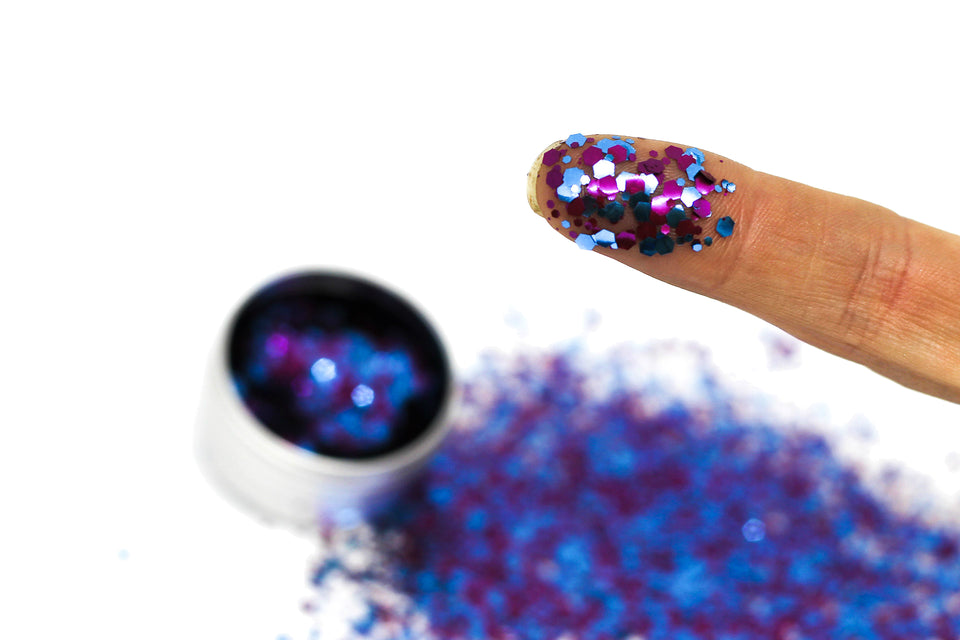 Galaxy Kat - loose biodegradable glitter mix - Glitterazzi Biodegradable Eco-Friendly Glitter