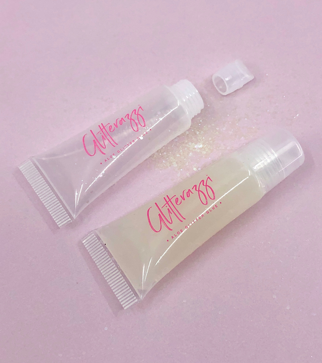 Aloe Glitter Glue | Refillable Recyclable Plastic Tube
