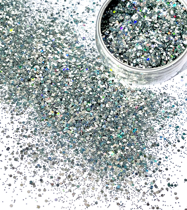 Electra - loose holographic biodegradable glitter mix | BACK BABY