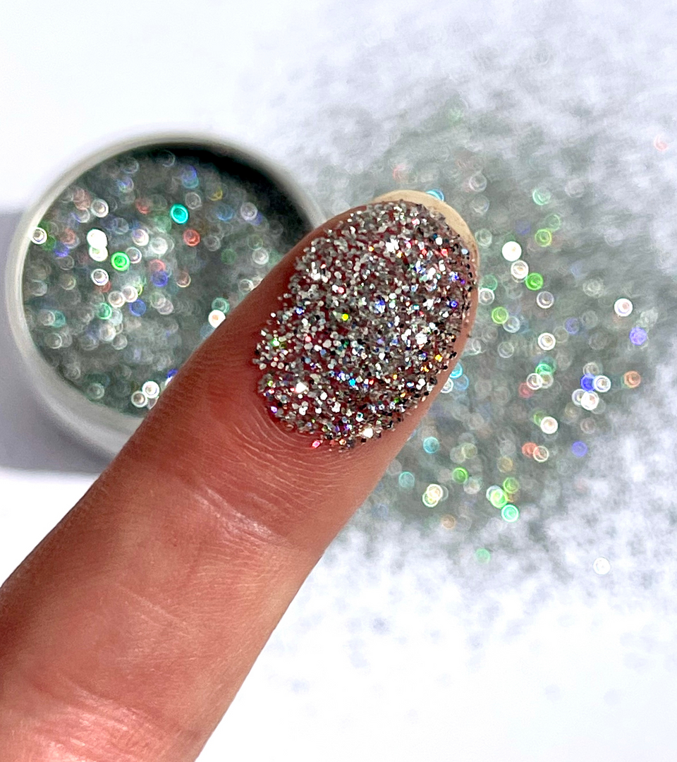 Holographic - loose biodegradable glitter mix