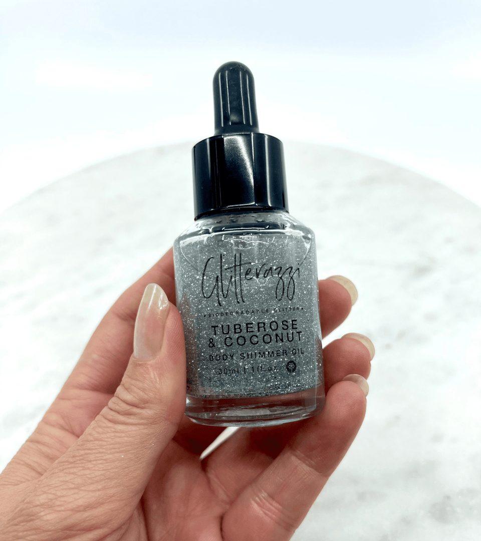 Liquid Shimmer - Silver | Coconut Oil & Tuberose