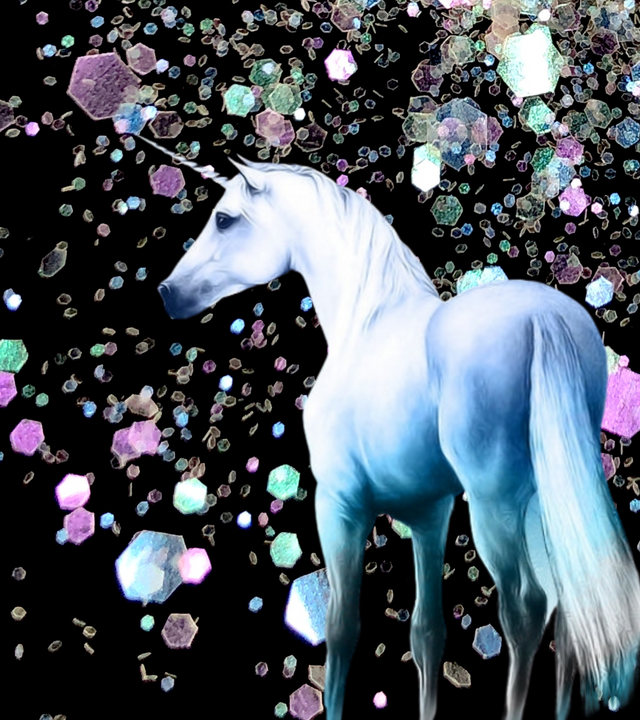 Scintillating Unicorn - iridescent plastic-free bioglitter mix