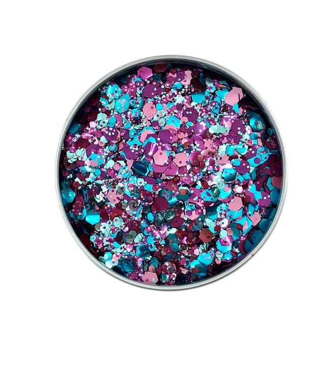 Spring Blues - loose biodegradable glitter mix | BACK BABY ✨